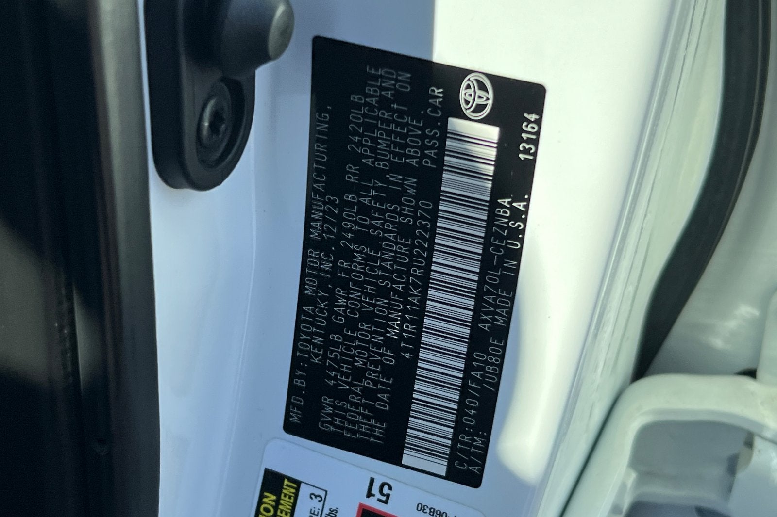 2024 Toyota Camry LE