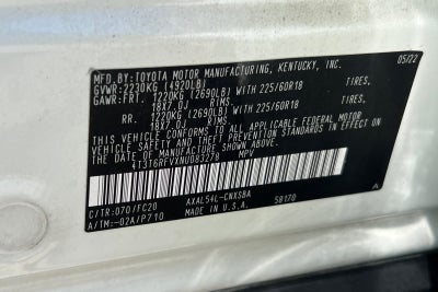 2022 Toyota RAV4 Hybrid SE