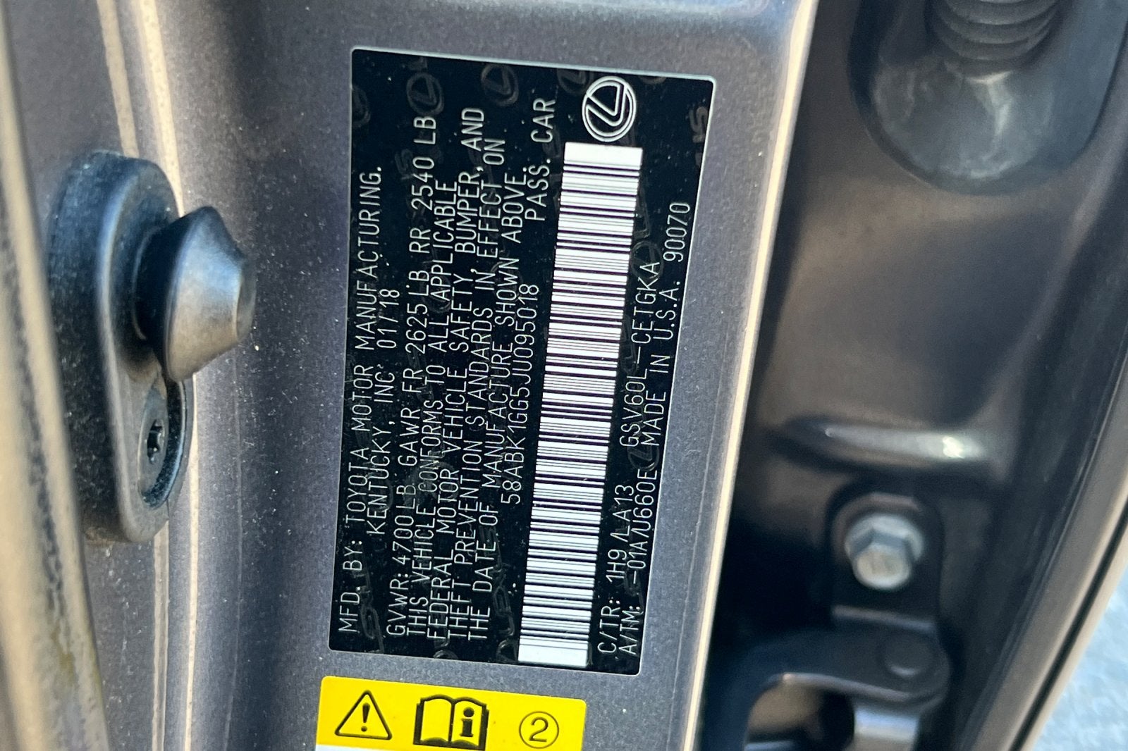 2018 Lexus ES 350 