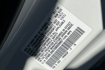 2016 Honda Odyssey Base