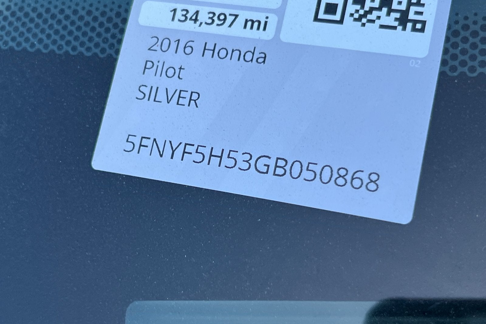 2016 Honda Pilot EX-L