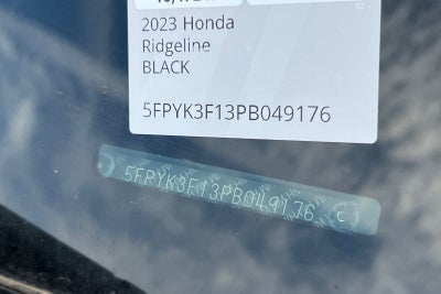 2023 Honda Ridgeline Sport
