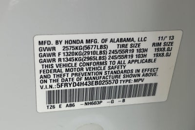 2014 Acura MDX Tech Pkg