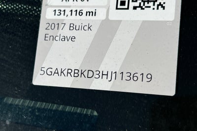 2017 Buick Enclave Leather