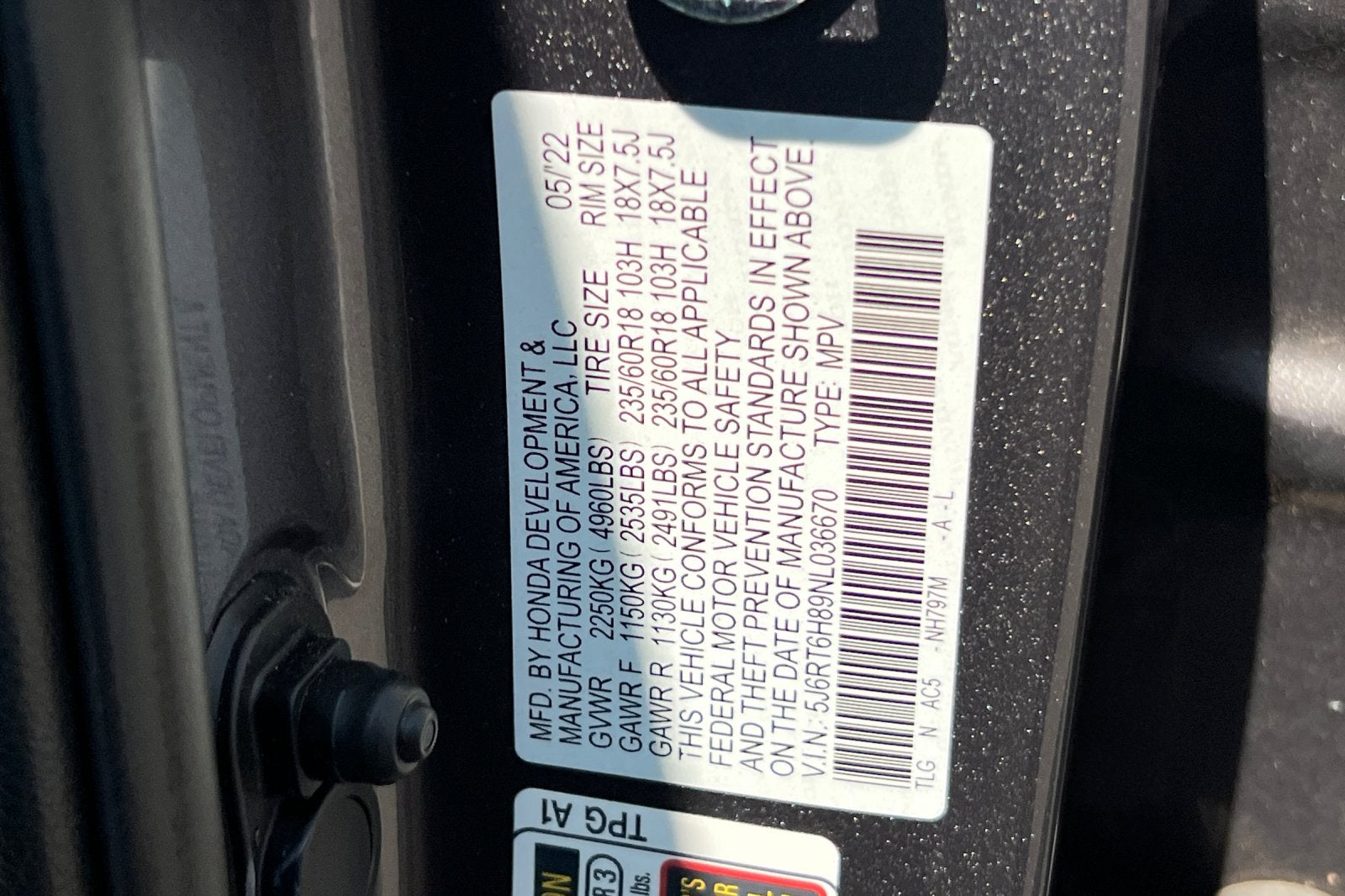 2022 Honda CR-V Hybrid EX-L