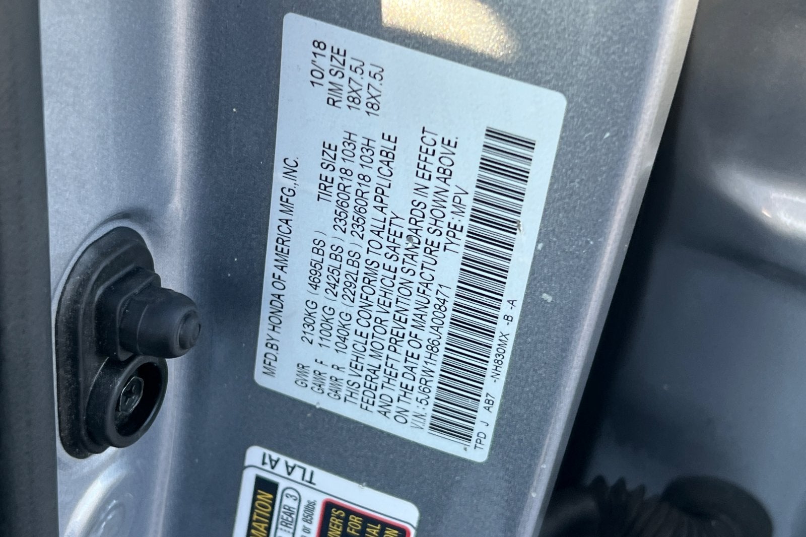 2018 Honda CR-V EX-L