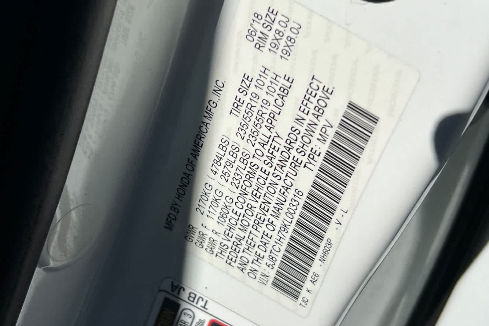 2019 Acura RDX w/Advance Pkg