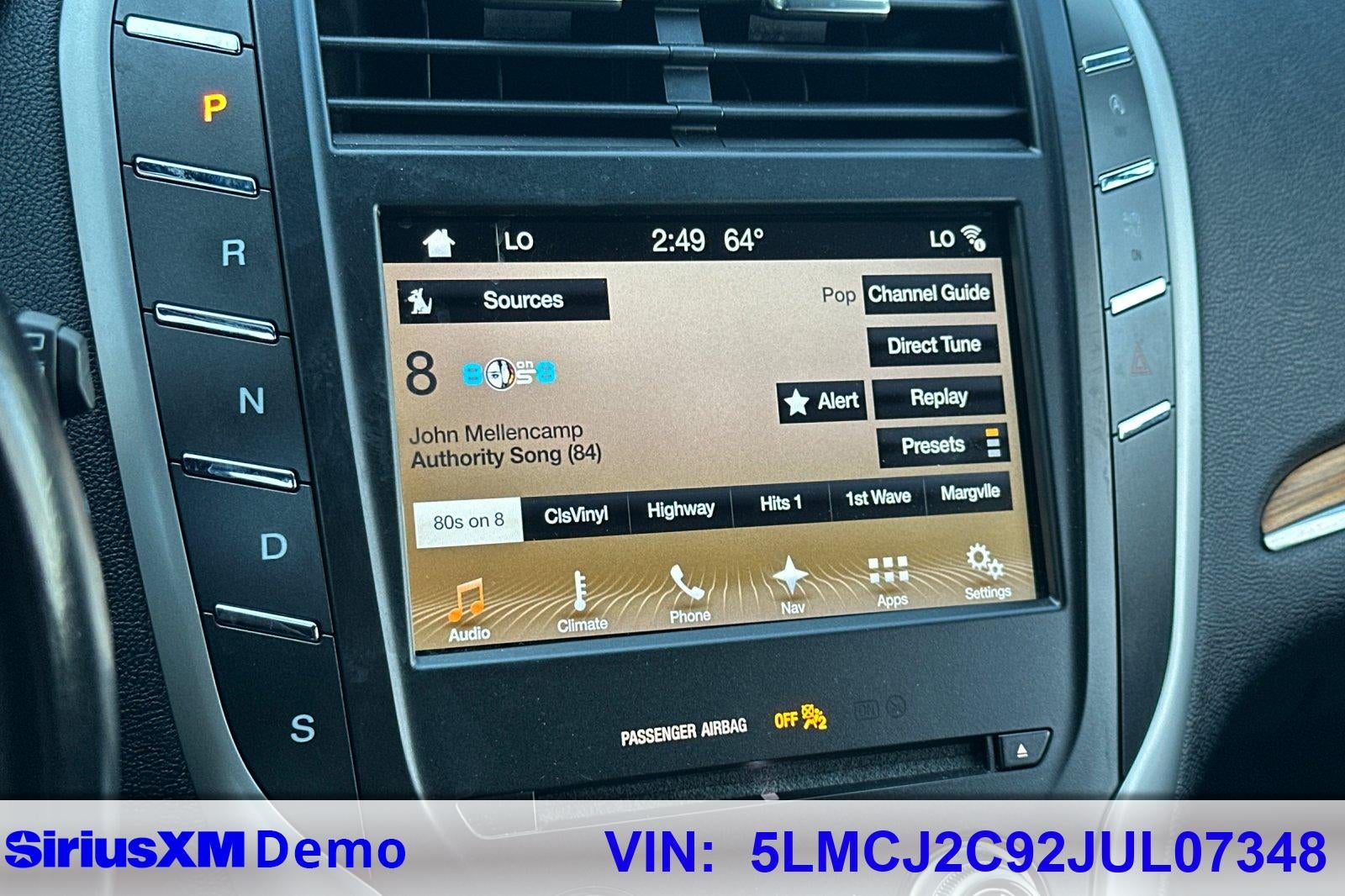 2018 Lincoln MKC Select