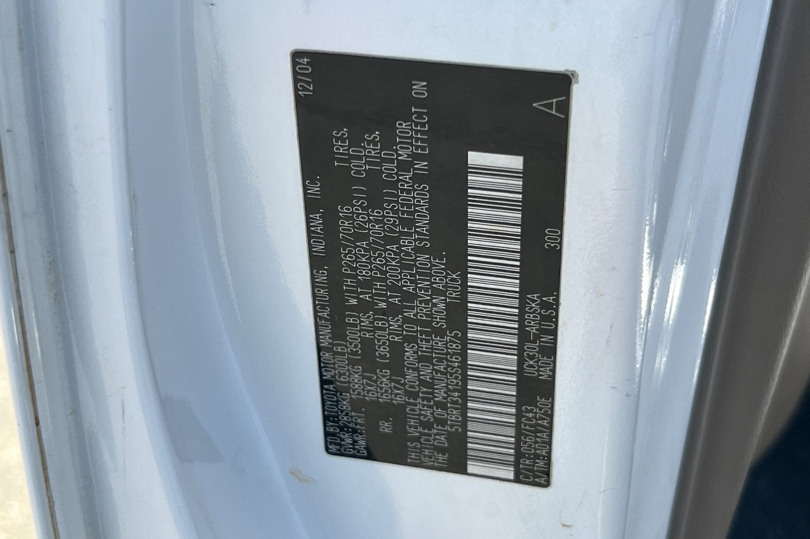 2005 Toyota Tundra SR5