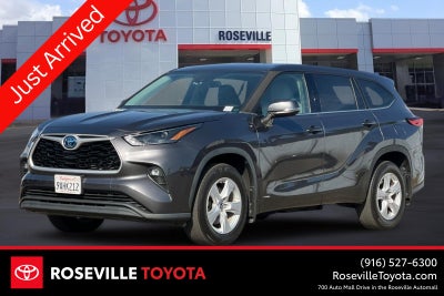 2022 Toyota Highlander Hybrid LE