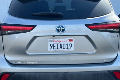 2023 Toyota Highlander Hybrid LE