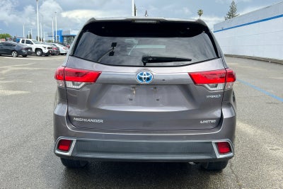 2019 Toyota Highlander Hybrid Limited Platinum