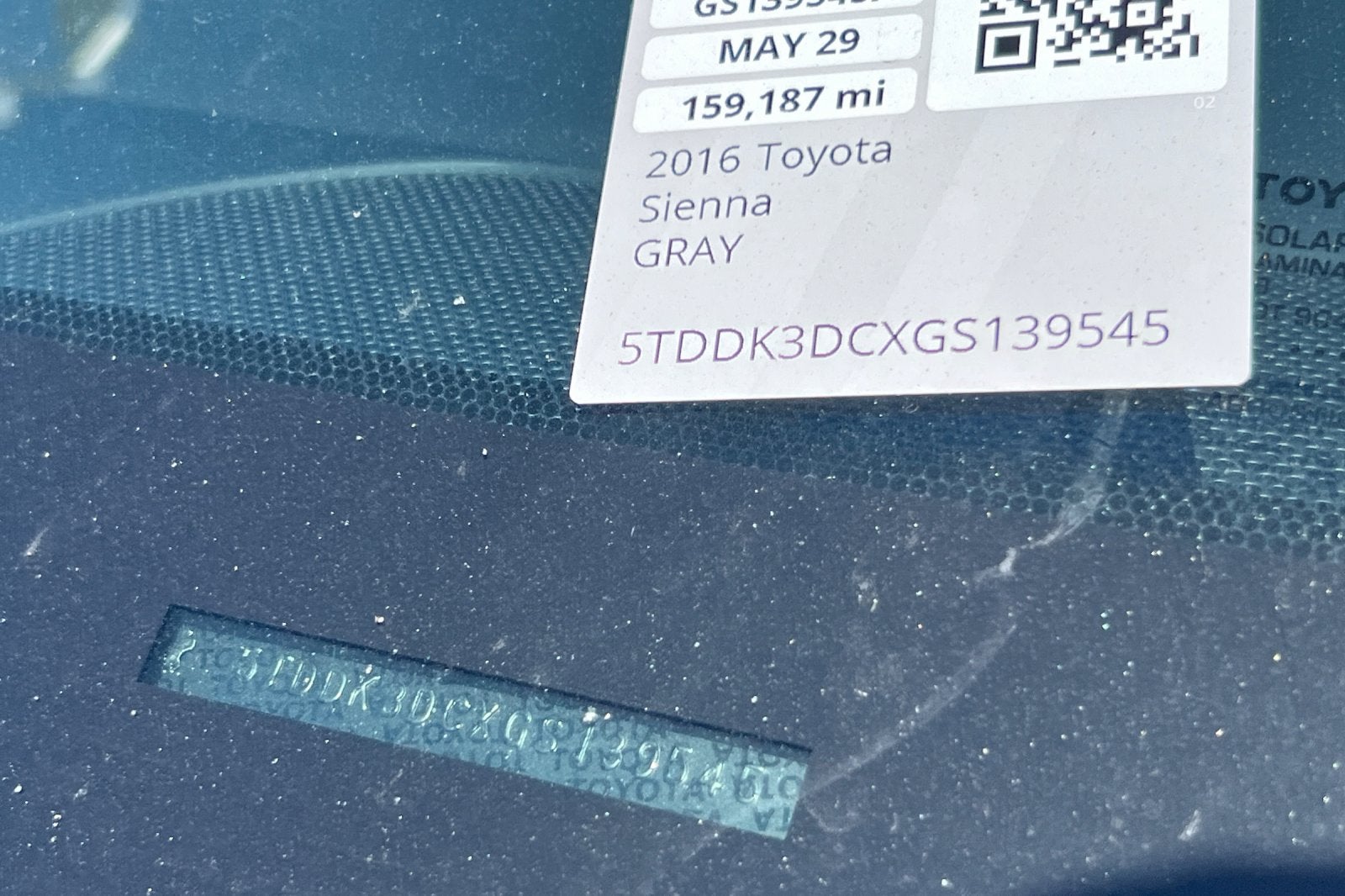 2016 Toyota Sienna Ltd