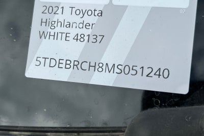 2021 Toyota Highlander Hybrid Platinum