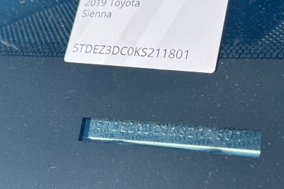 2019 Toyota Sienna SE Premium