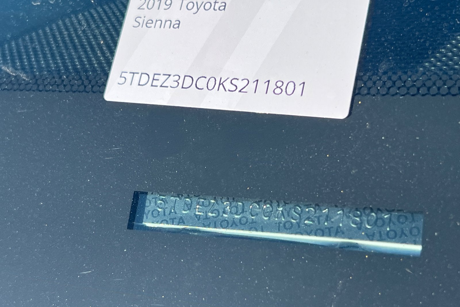 2019 Toyota Sienna SE Premium