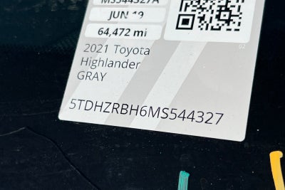 2021 Toyota Highlander XLE