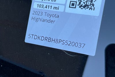 2023 Toyota Highlander Limited
