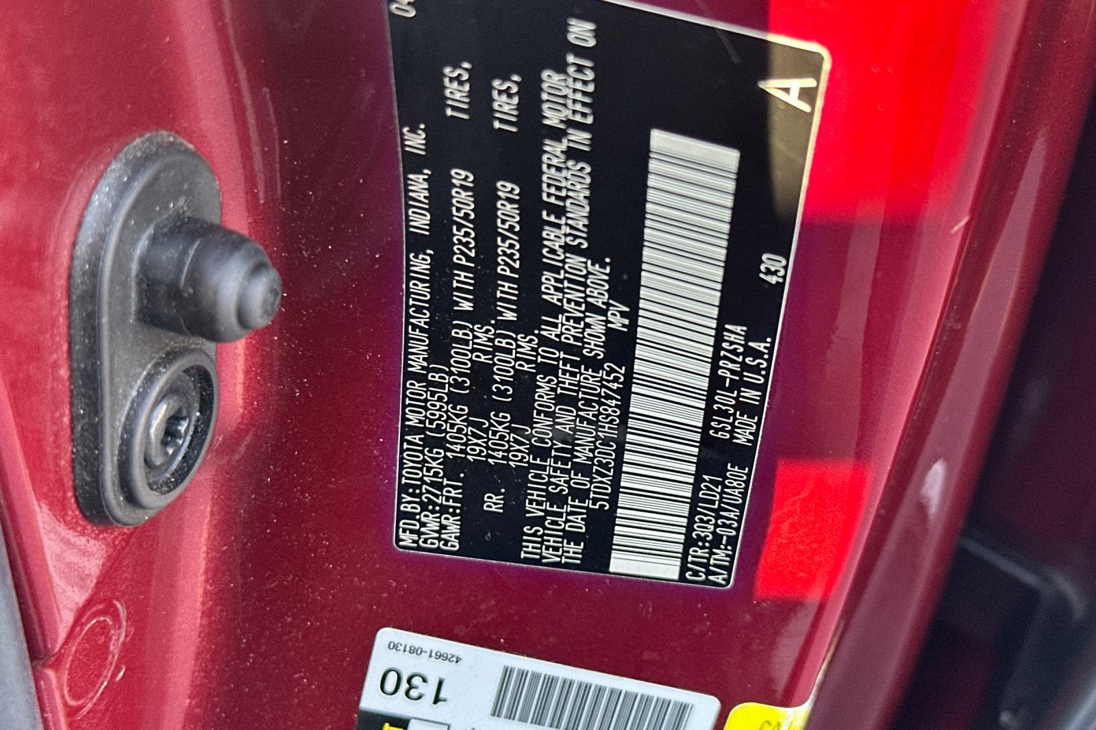 2017 Toyota Sienna SE