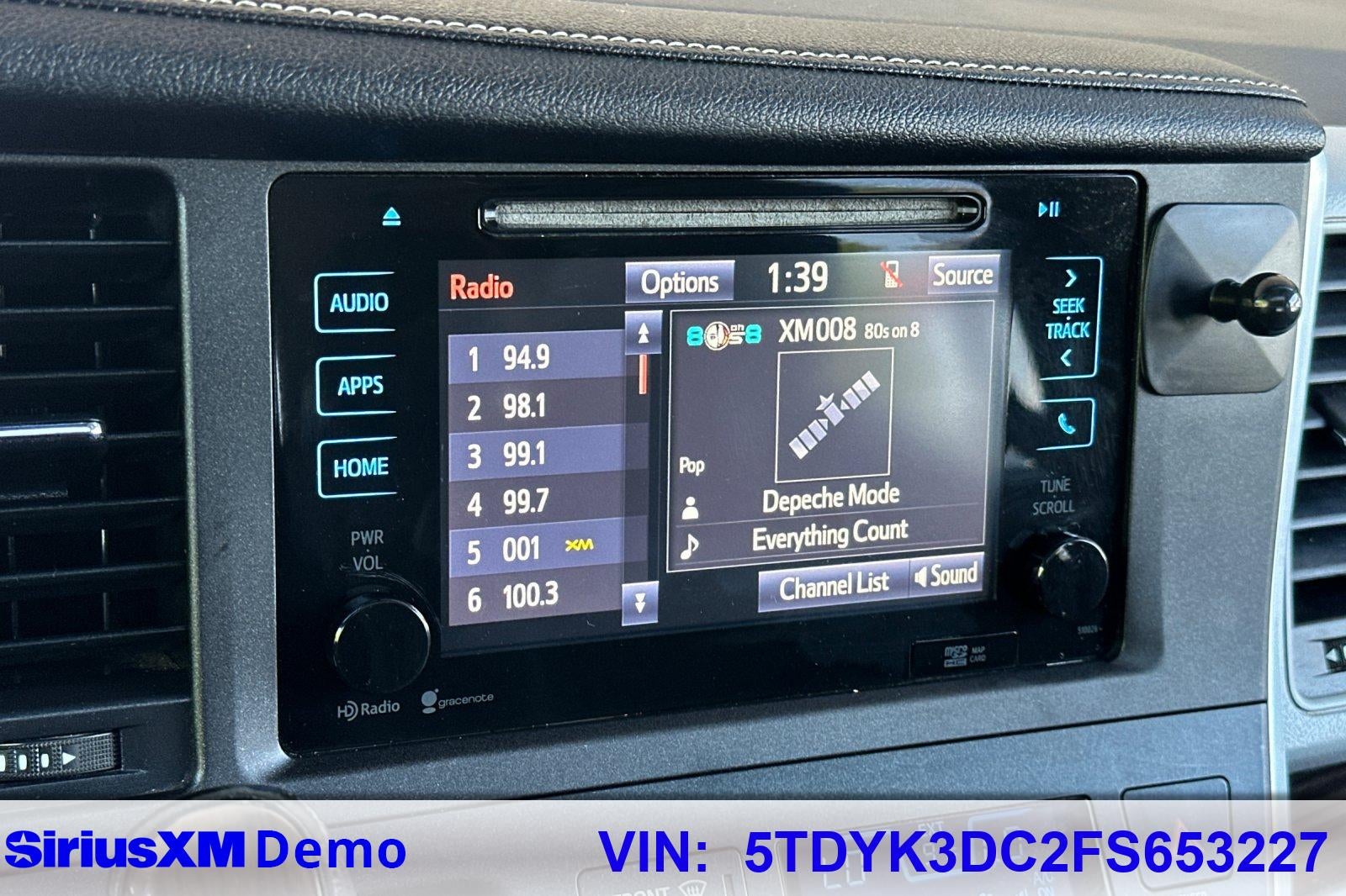2015 Toyota Sienna XLE