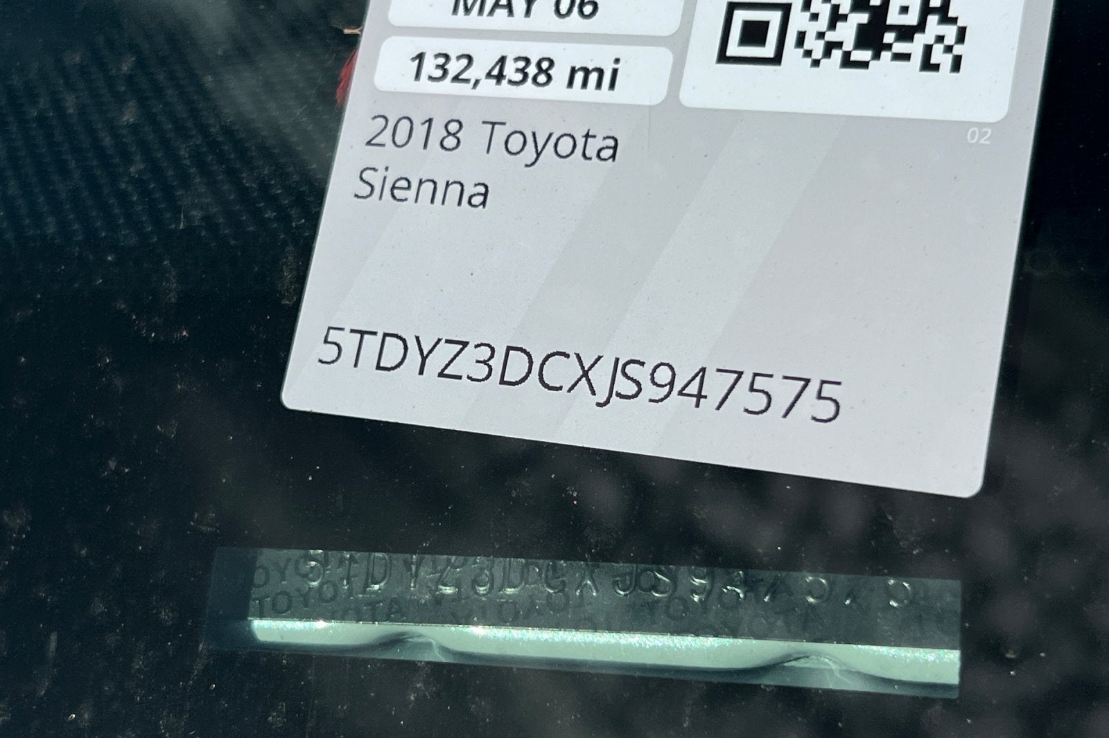 2018 Toyota Sienna XLE