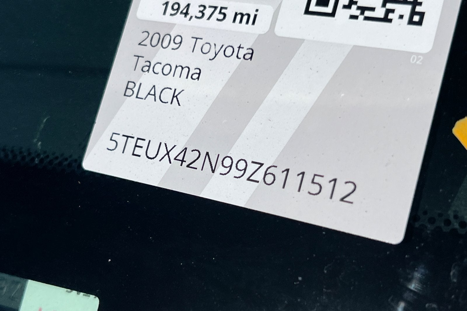 2009 Toyota Tacoma Base