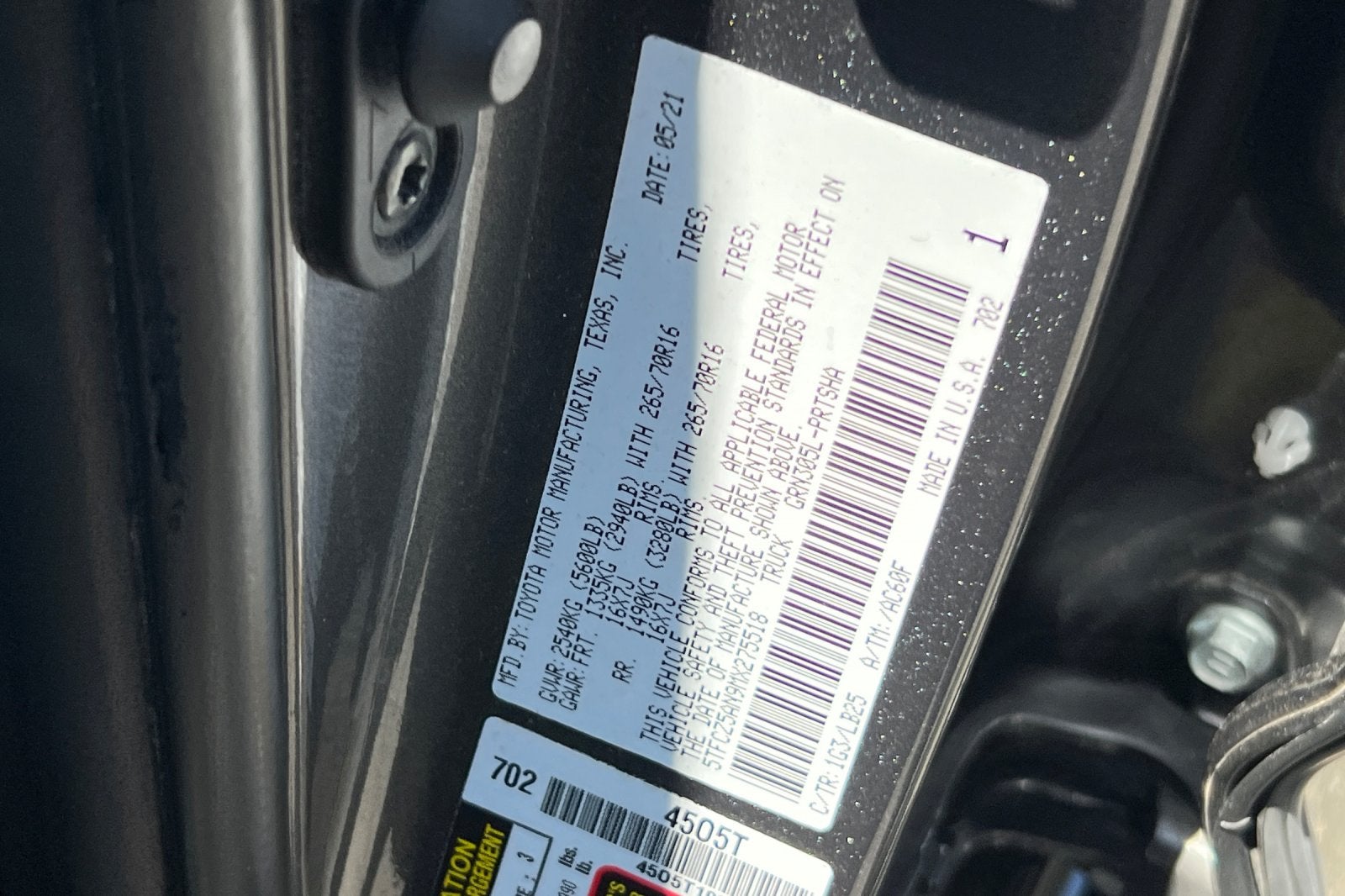 2021 Toyota Tacoma TRD Pro