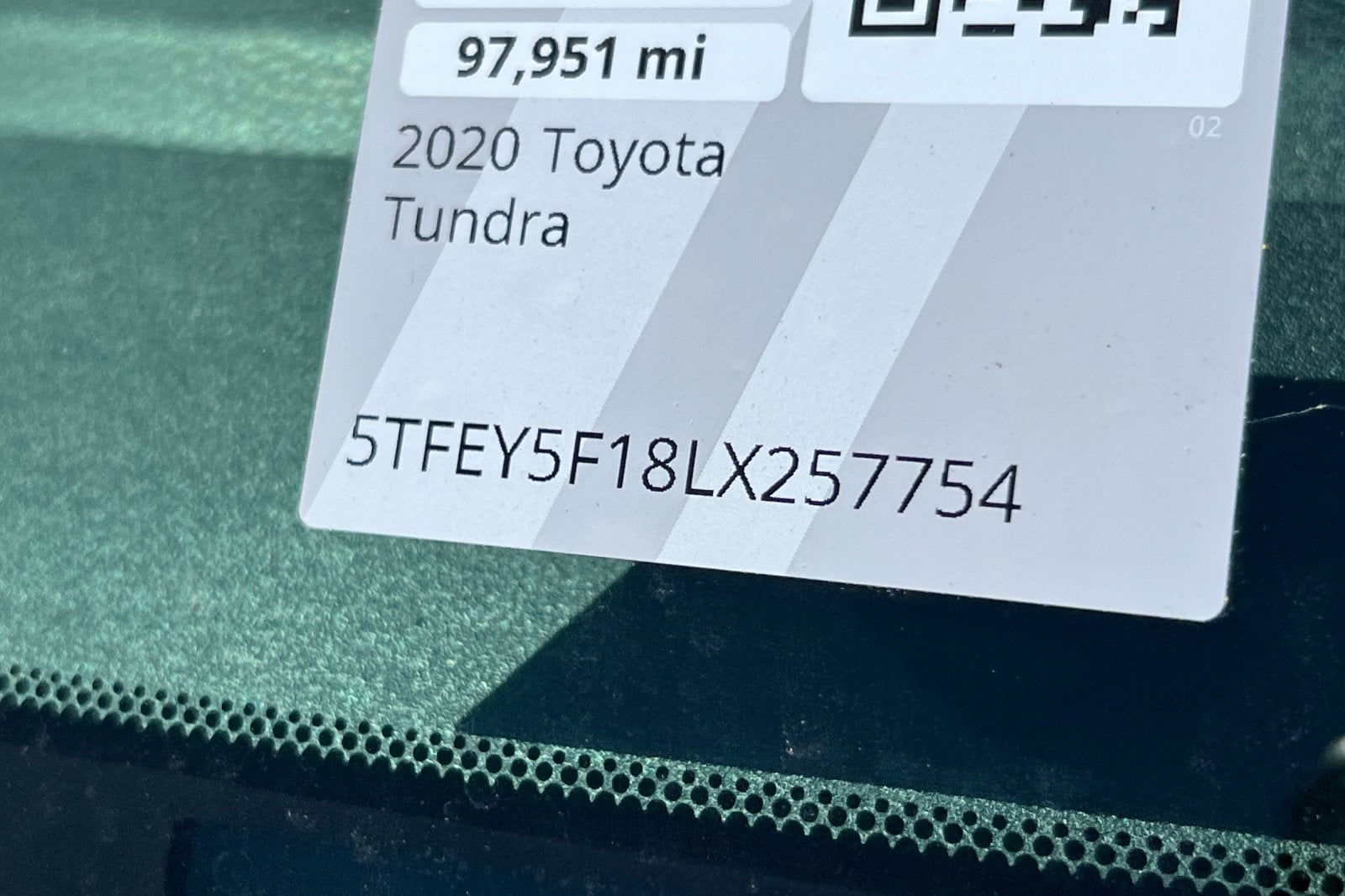 2020 Toyota Tundra SR5