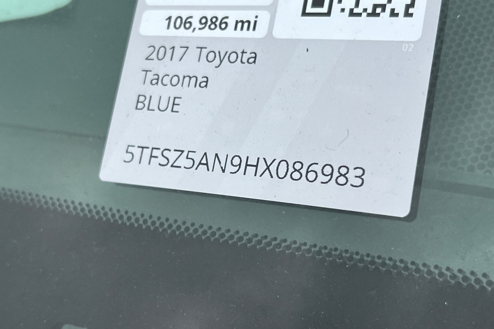 2017 Toyota Tacoma TRD Off Road