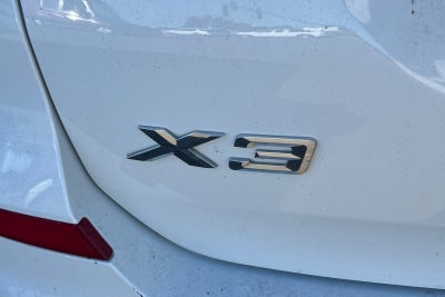 2018 BMW X3 xDrive30i xDrive30i