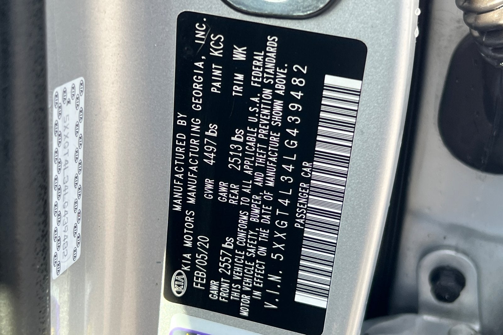 2020 Kia Optima SE