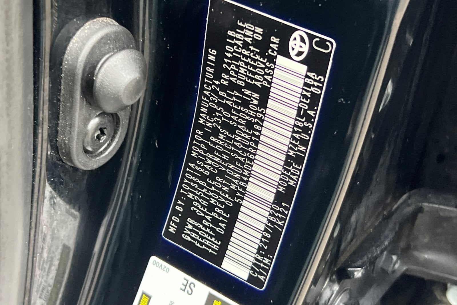 2024 Toyota Corolla LE