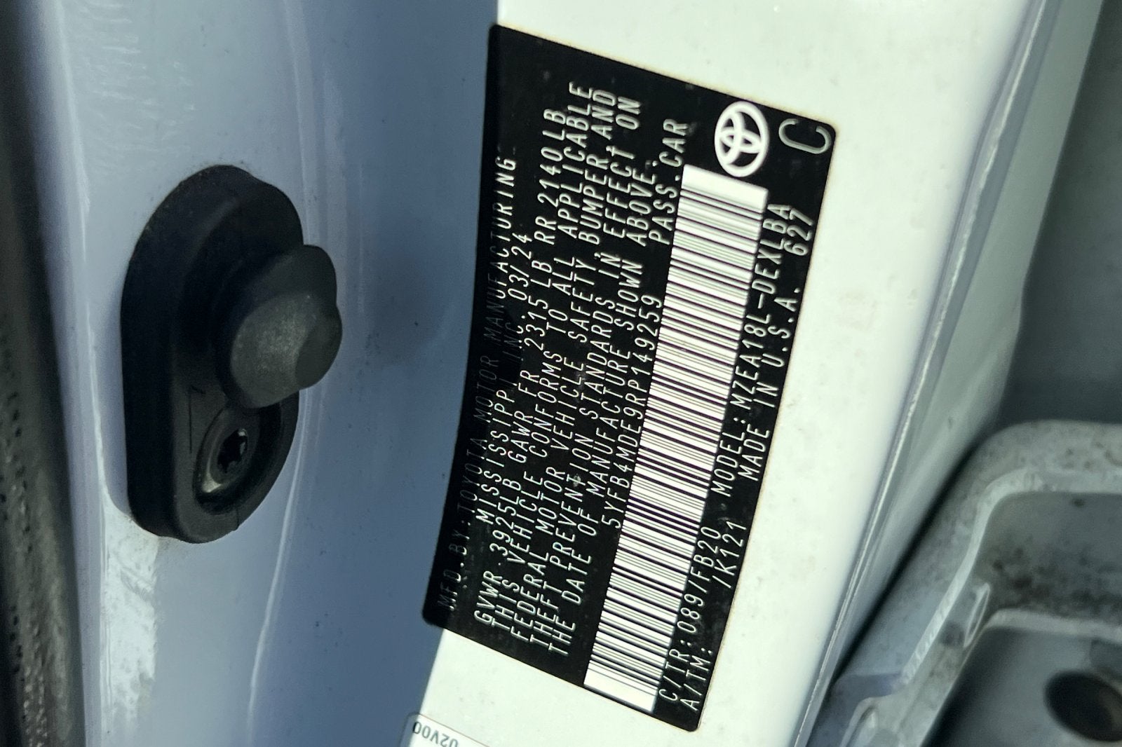 2024 Toyota Corolla LE