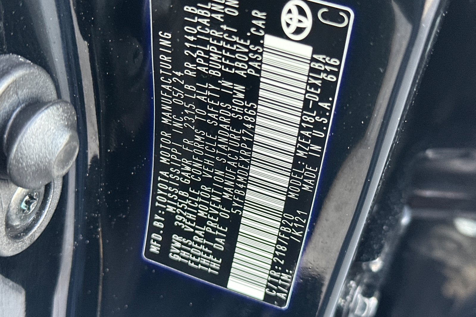 2024 Toyota Corolla LE