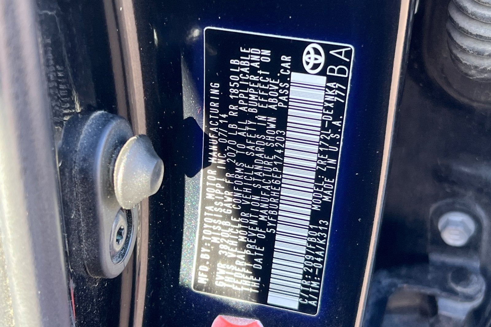 2014 Toyota Corolla LE