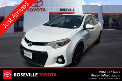 2015 Toyota Corolla S Plus