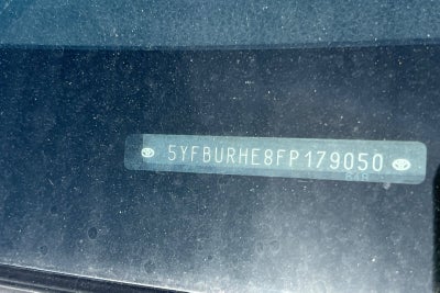 2015 Toyota Corolla S Plus