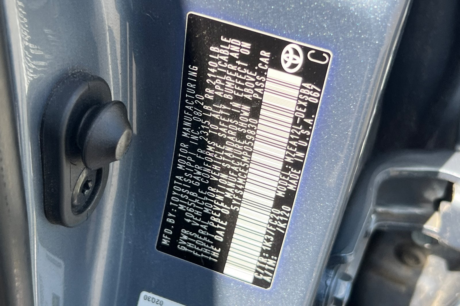 2021 Toyota Corolla SE