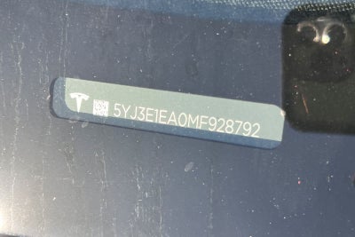 2021 Tesla Model 3 Standard Range Plus