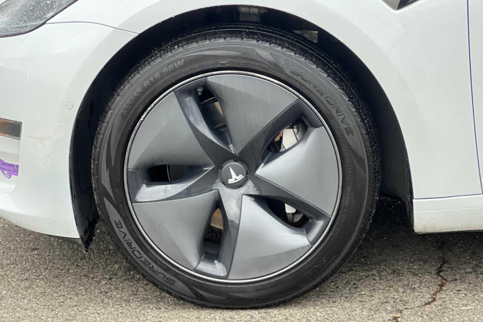 2018 Tesla Model 3 Mid Range Battery