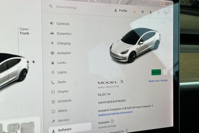 2018 Tesla Model 3 Mid Range Battery