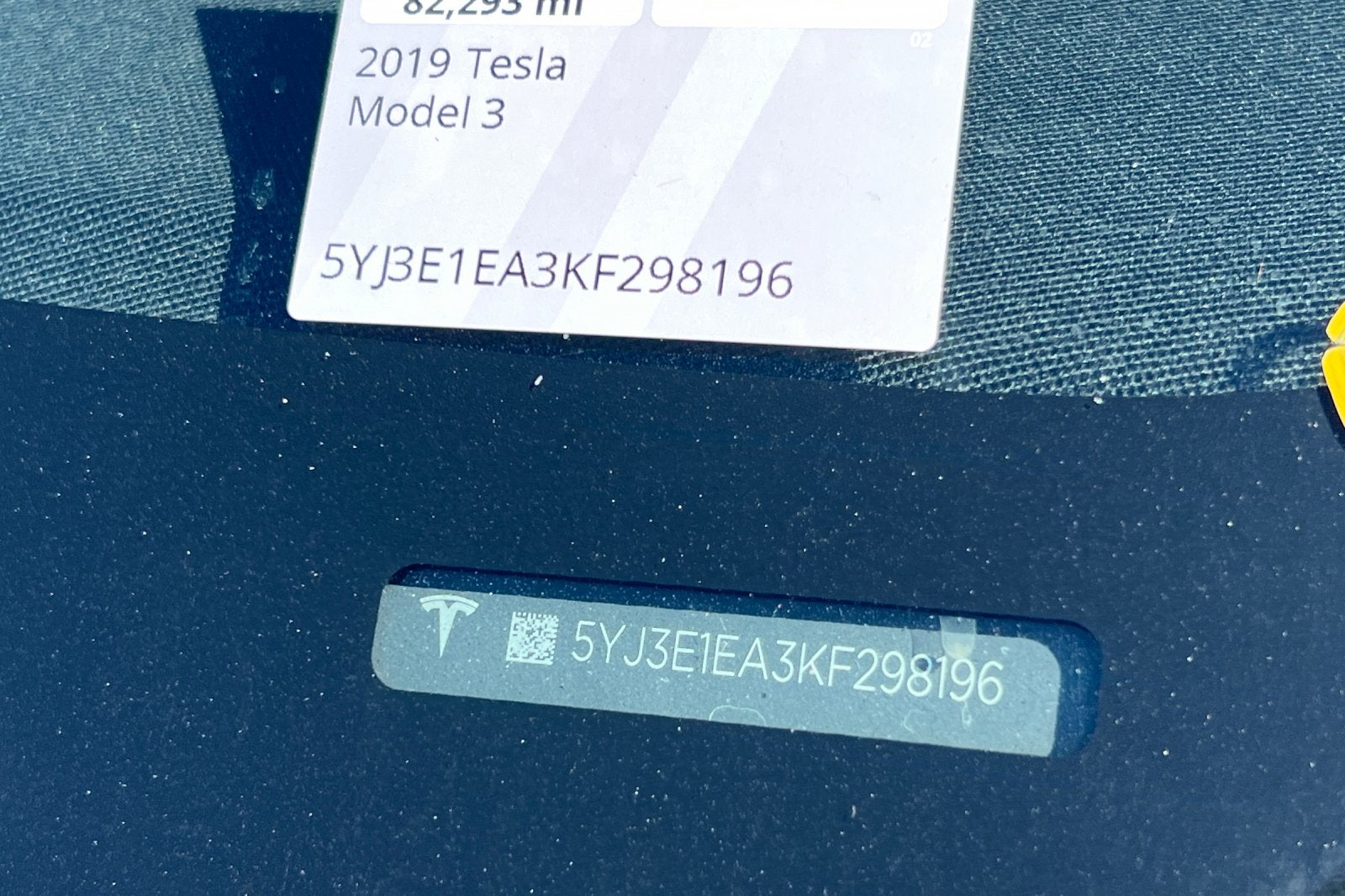 2019 Tesla Model 3 Standard Range