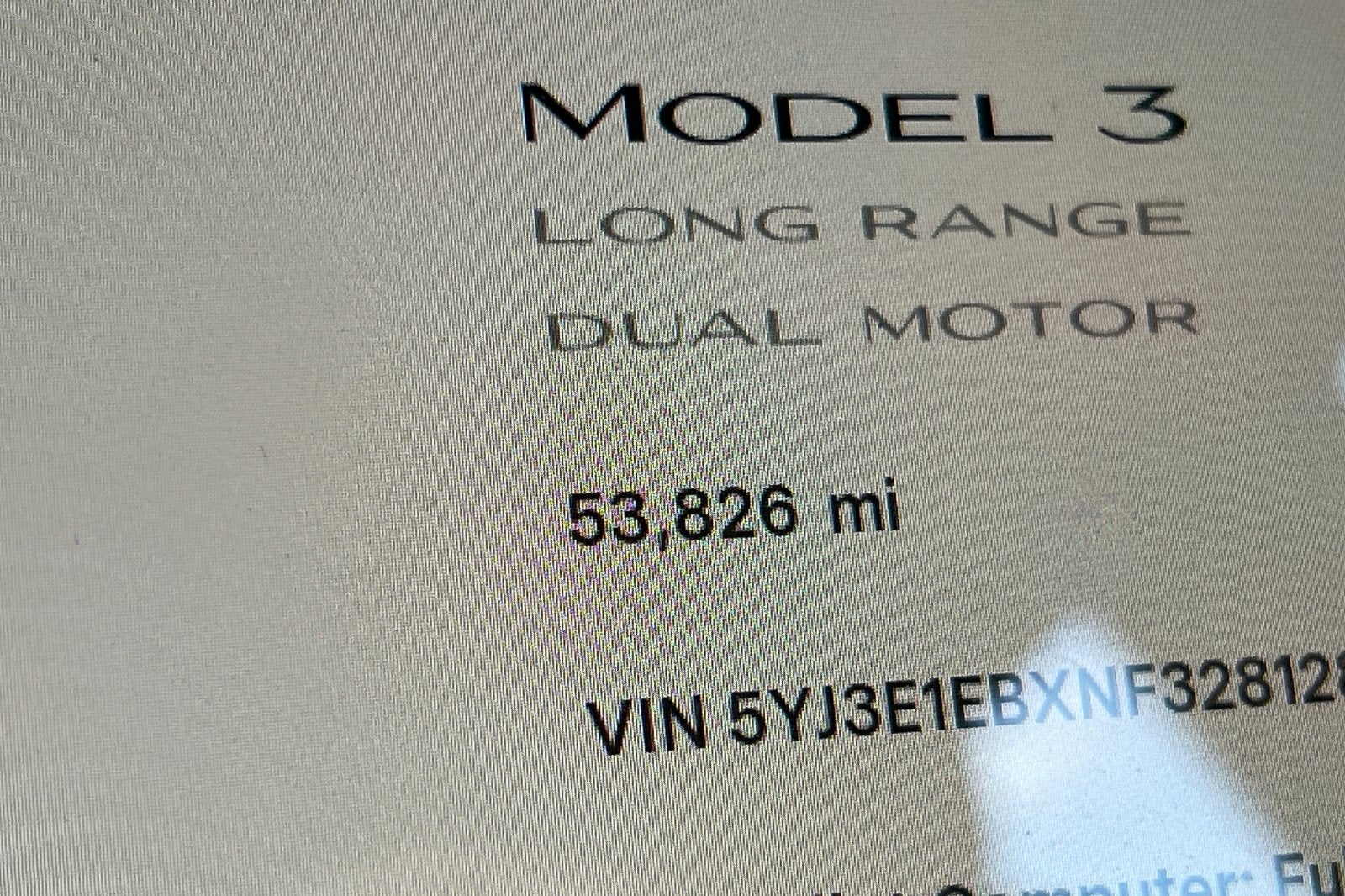 2022 Tesla Model 3 Long Range
