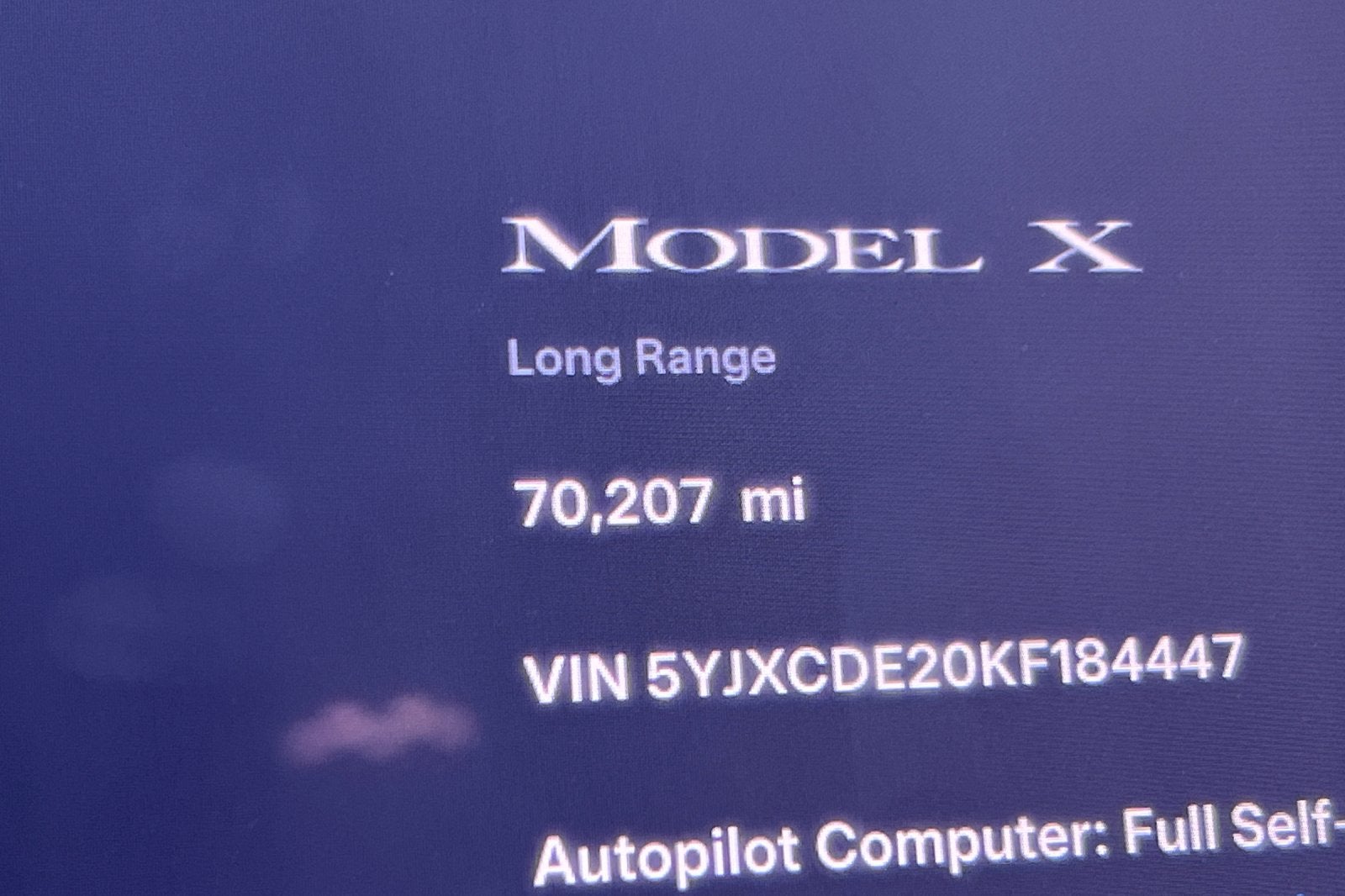 2019 Tesla Model X Long Range