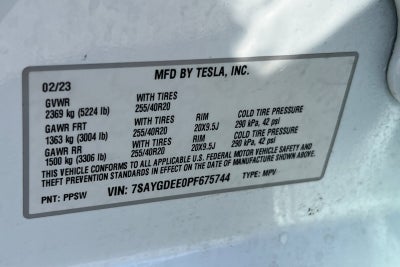2023 Tesla Model Y Long Range