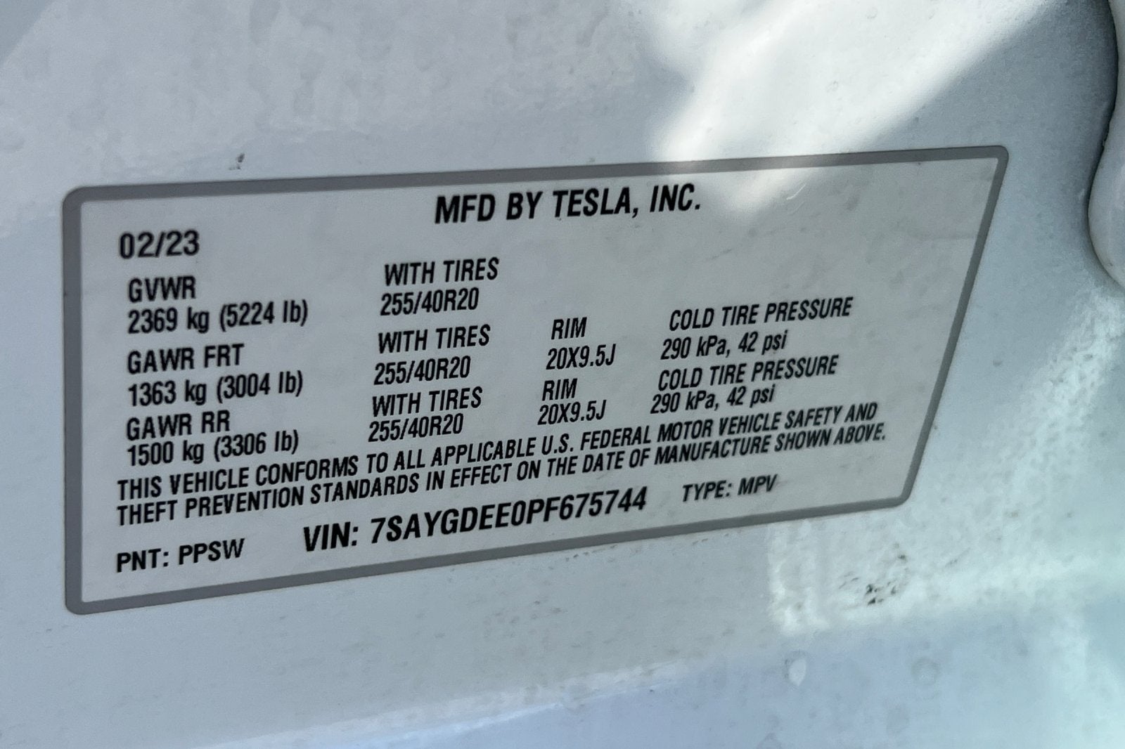 2023 Tesla Model Y Long Range