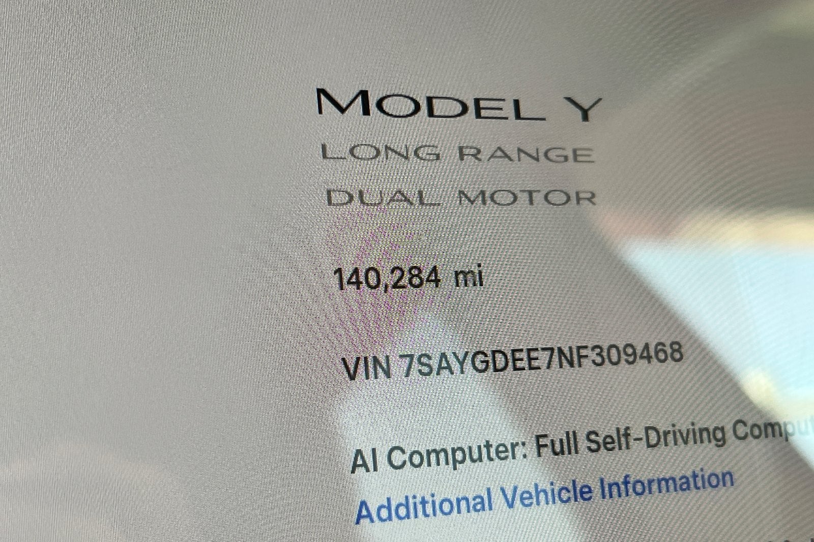 2022 Tesla Model Y Long Range