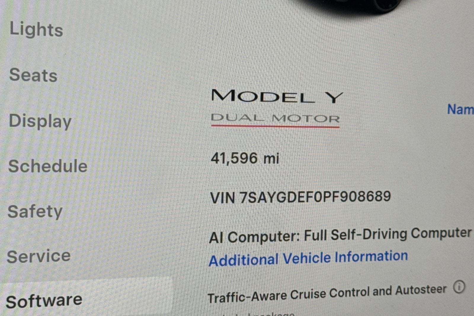 2023 Tesla Model Y Performance