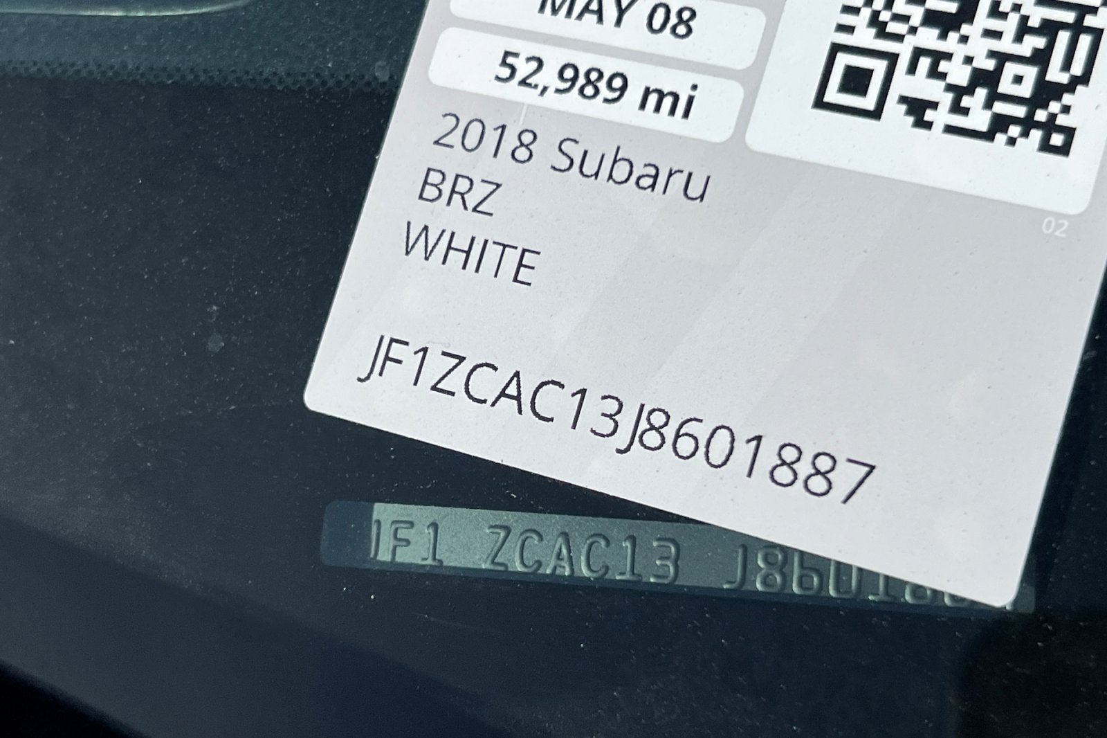 2018 Subaru BRZ Limited