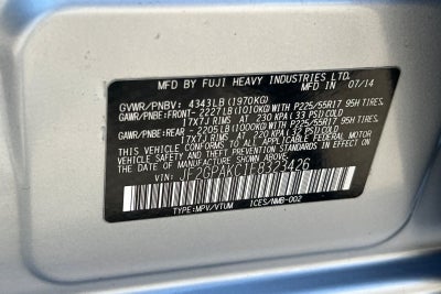 2014 Subaru XV Crosstrek Limited